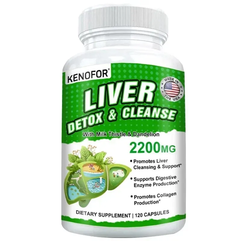 Milk Thistle with Dandelion Root-Silymarin-Antioxidant Liver & Kidney Health Support Supplement - Vegan Non-GMO Gluten Free — image 9