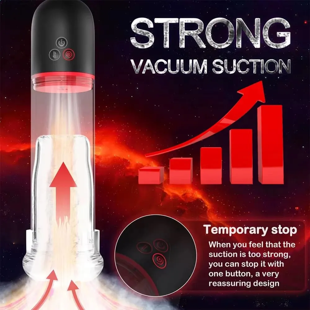 Male Masturbator Penis Pump Male Sex Toys for Men Vacuum Pump Sucking Adult Toys Mens Sex Toys Pocket Pussy Pumps & Enlargers
