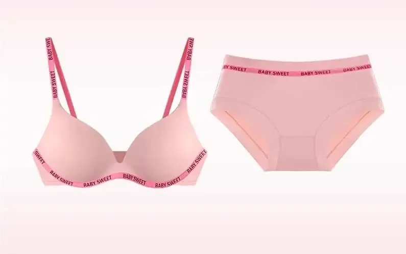 Vibrant Dopamine Color Seamless Wirefree Push Up Bra Panty Set Soft Comfy Sexy Lingerie Underwear For Women 32‑38AB — image 14