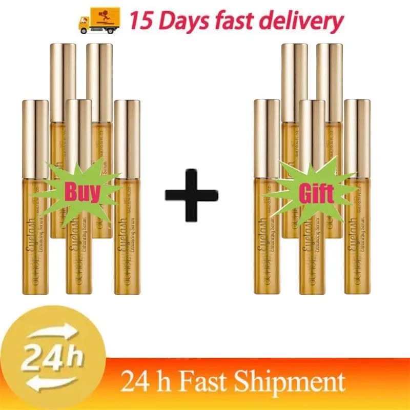 Sérum de croissance rapide des cils 7 jours, rehausseur de sourcils naturel, produits de traitement pour cils plus longs, plus épais, soins pour les yeux, maquillage