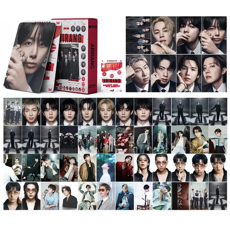 55PCS Single ALbum NORMAL Mini LOMO Card Photocards HD Fans Collection Cards Decorative Present Gifts — image 7