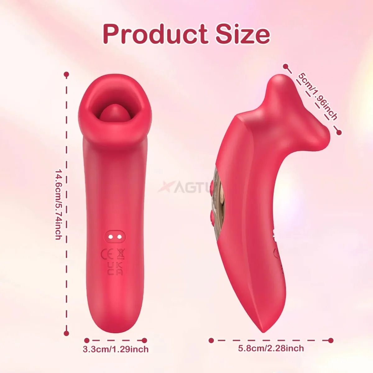 Powerful Sucking Vibrator Licking Clitoris Clit Sucker for Women Female Vacuum Suction Nipple Sucking Stimulator Adult Sex Toys — image 4