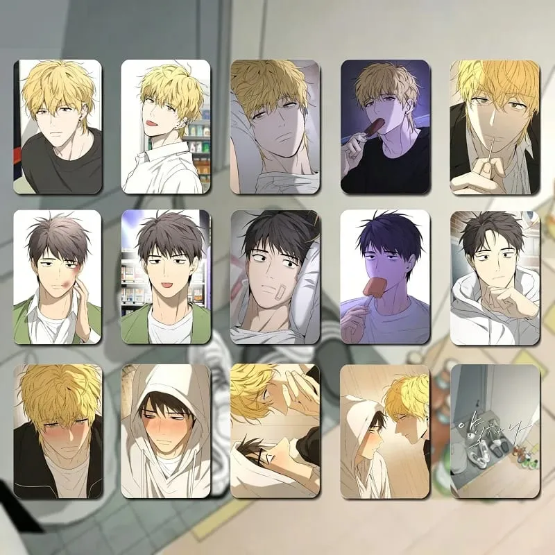 14Pcs/Set Yang Il-woo and I Manhwa Lomo Cards Yang Ilwoo & Jang Baekhee BL Webtoon Photo Cards for Fans Collection & Gift — image 6