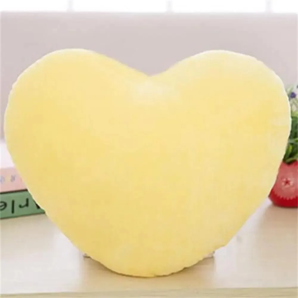 Pink Color Home Decorative Valentines Day Heart Pillow Soft Pillow Pillow Heart Shape