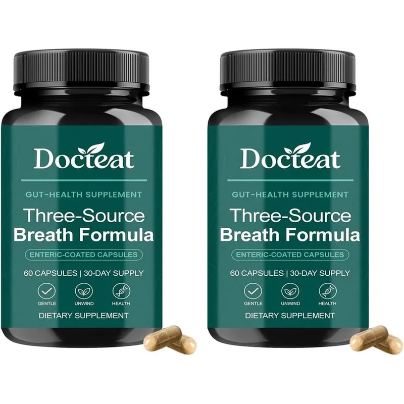 Docteat Gut Health Supplement Capsules with Berberine HCl Digestive Enzymes for Digestive Wellness & Immune Support 60 Capsules — image 8