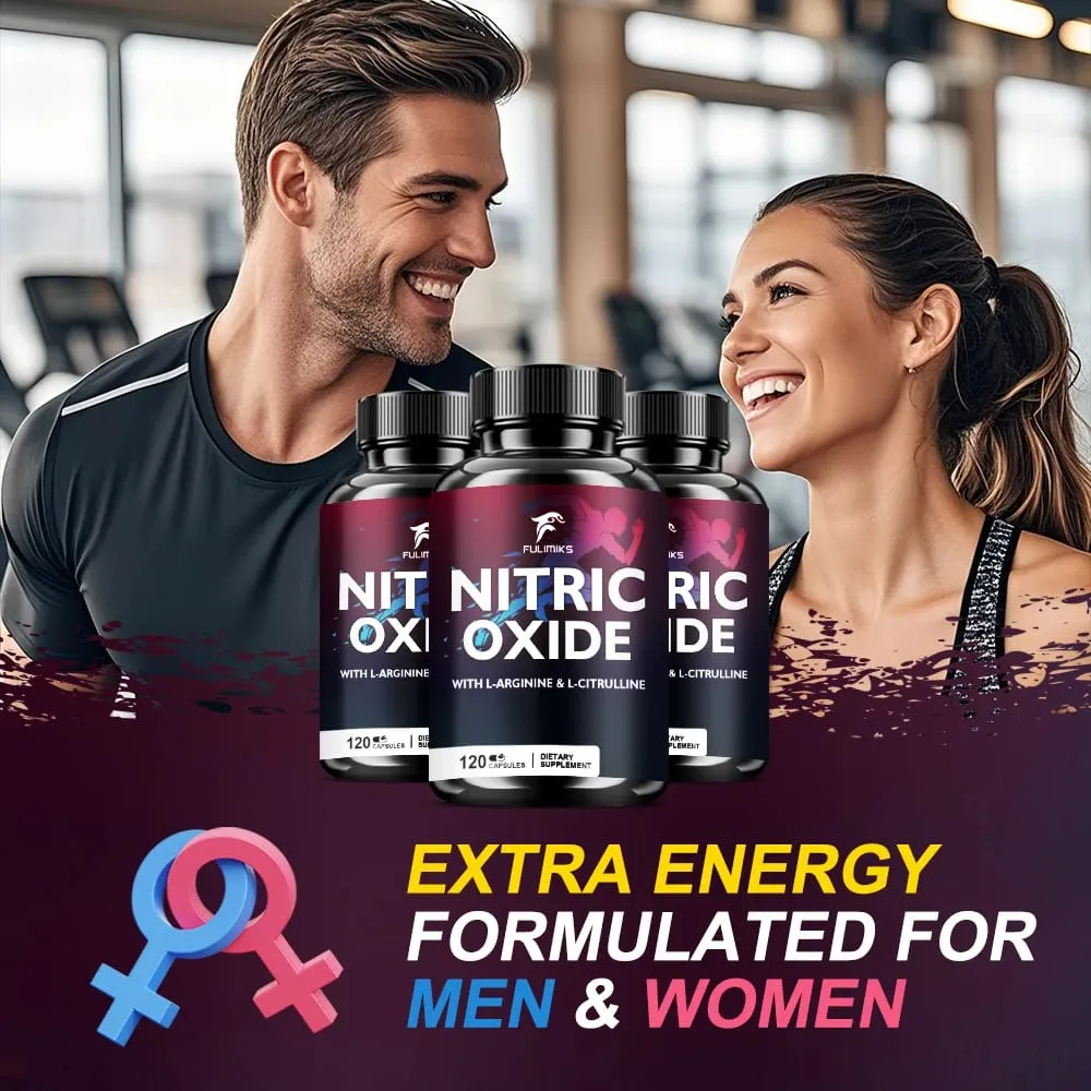 Powerful Nitric Oxide Supplement - Premium Muscle Support Nitric Oxide Booster - Natural Energy and Heart Health Support — image 5