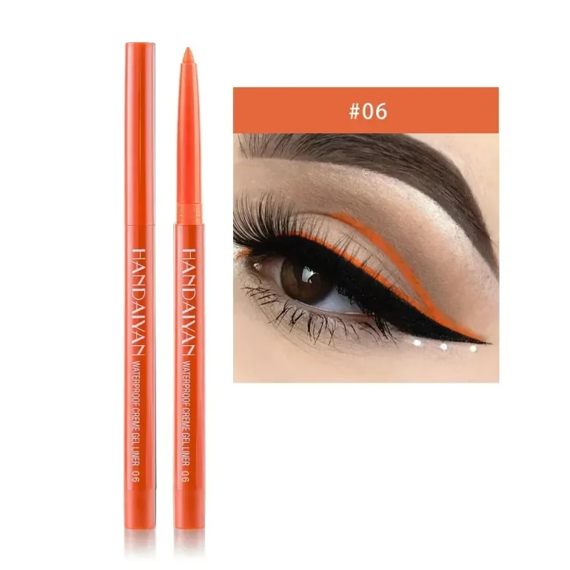 1PC Glitter Shine Eyeliner Gel Pencil Sexy Colorful Long-Lasting Shimmer Makeup Matte Colored Eye Liner Cream Pen Cosmetic Tool — image 13