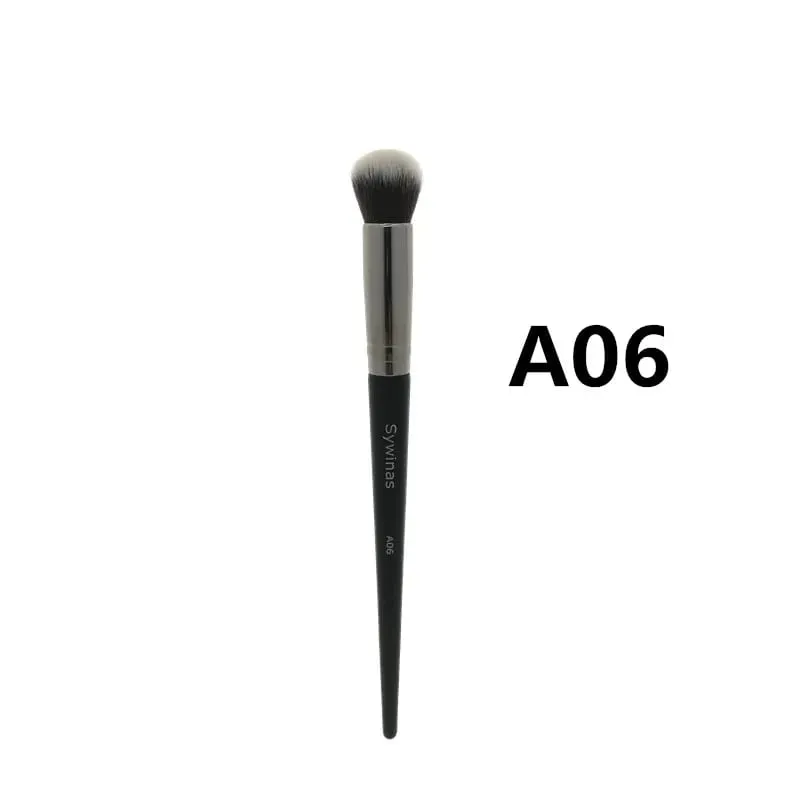 Sywinas Fan Brush Highlighter Soft Face Beauty Painting Powder Foundation Blush Bronzer Blending Makeup Brushes — image 10