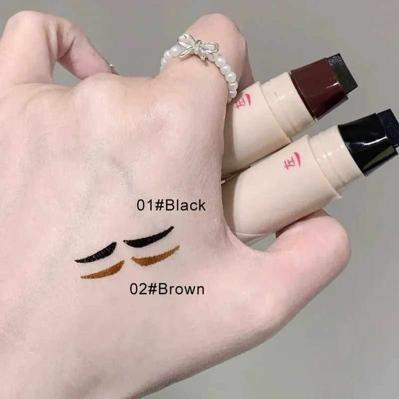 Waterproof Double-Wing Integrated Eyeliner Stamp - Sweat Proof & Long Lasting Easy to Use for Beginners Lazy Makeup Stencil — image 2