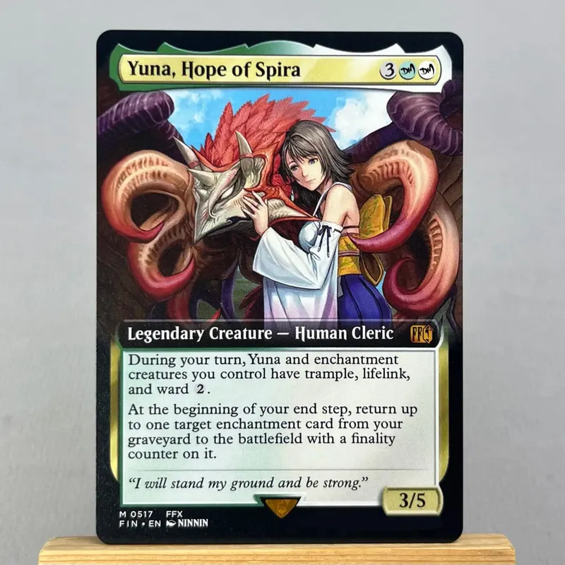 FIN HOLO14-Ⅰ01 Tcg Proxy Cards Vivi Ornitier Sephiroth Fabled SOLDIER Summon Bahamut Cloud Midgar Mercenary