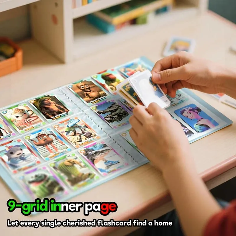 Italian Brainrot Card Album TungTungTung Sahur Tralala 24 Pages with 9 Prids Per Page Cards Storage Protector for Kids Gift — image 2
