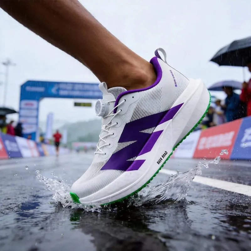 New Men's Carbon Plate Sneakers Outdoor Soft Sole Air Cushion Mesh Sports Running Shoes Light Nonskid Casual Couple Tennis Shoes — image 4
