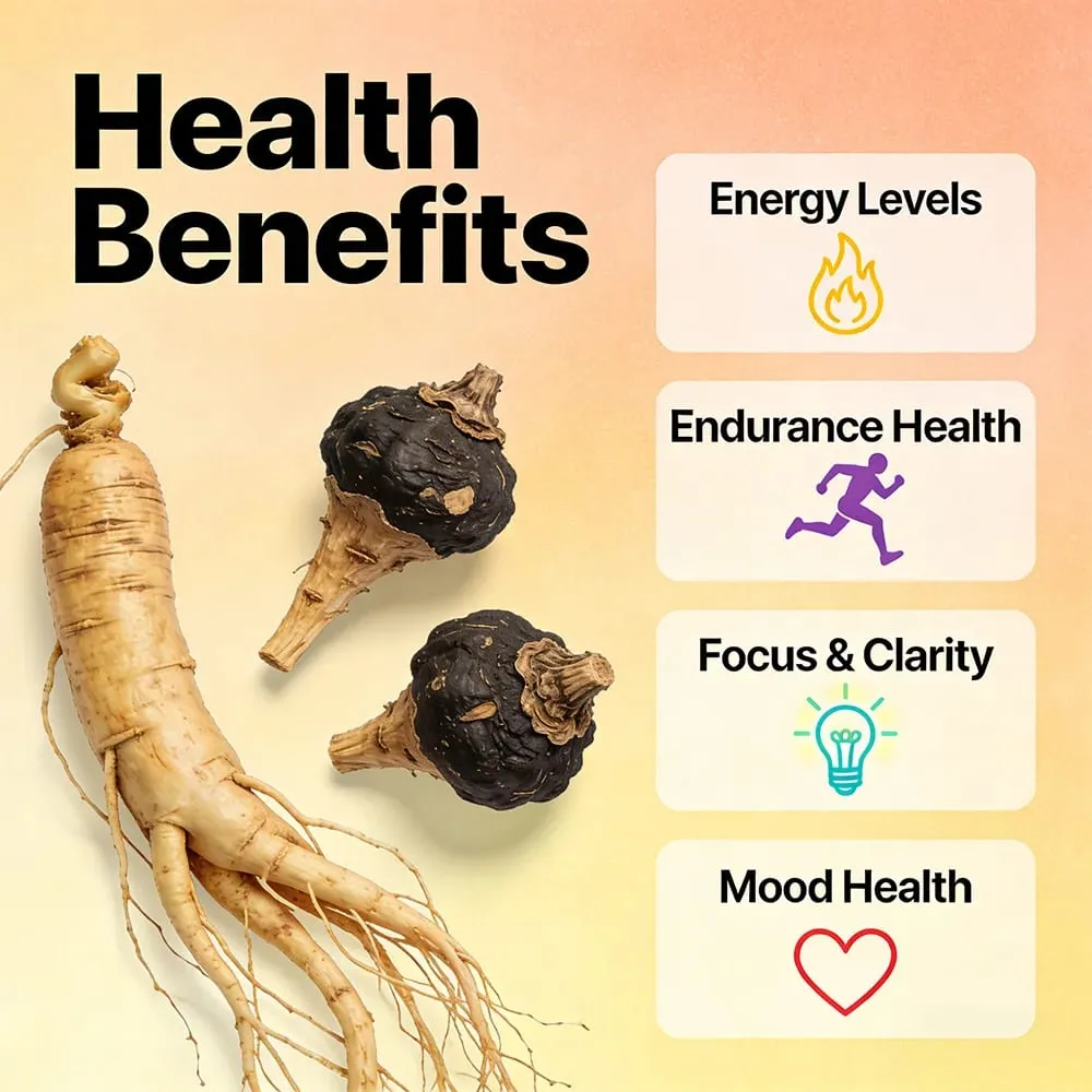 Maca Root Capsules with Ginseng - Promote Energy Mood Stamina & Performance Supports Mental Health for Men and Women — image 2