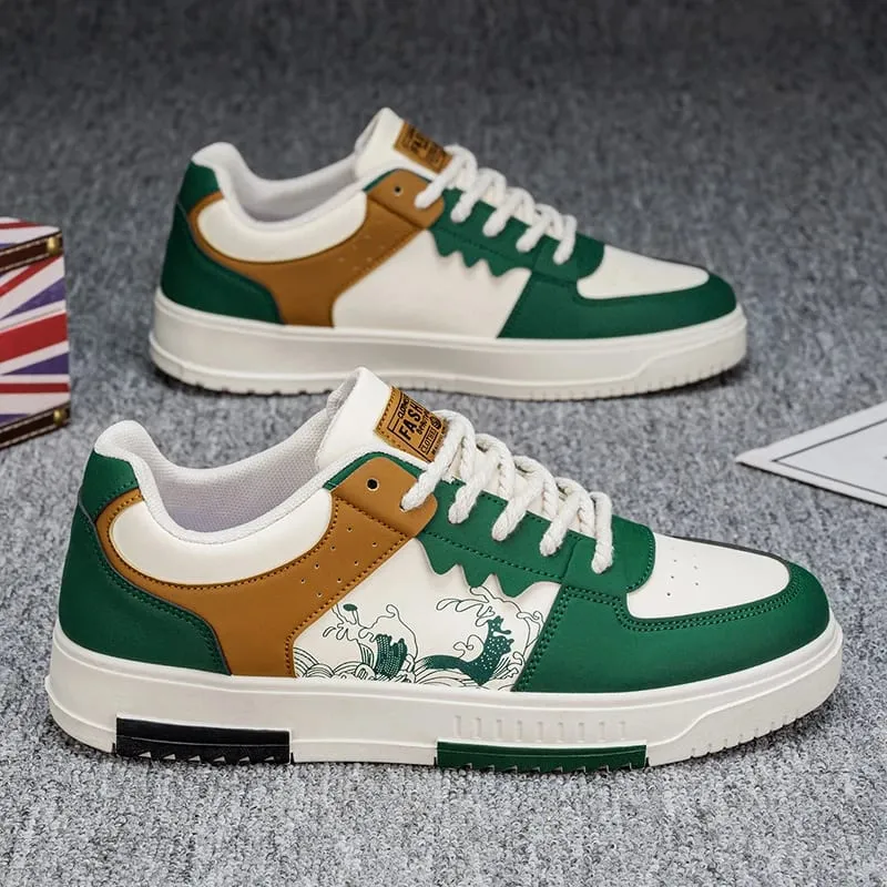 Men's sports and casual board shoes trendy men's shoes fashionable street shoes daily walking shoes — image 1