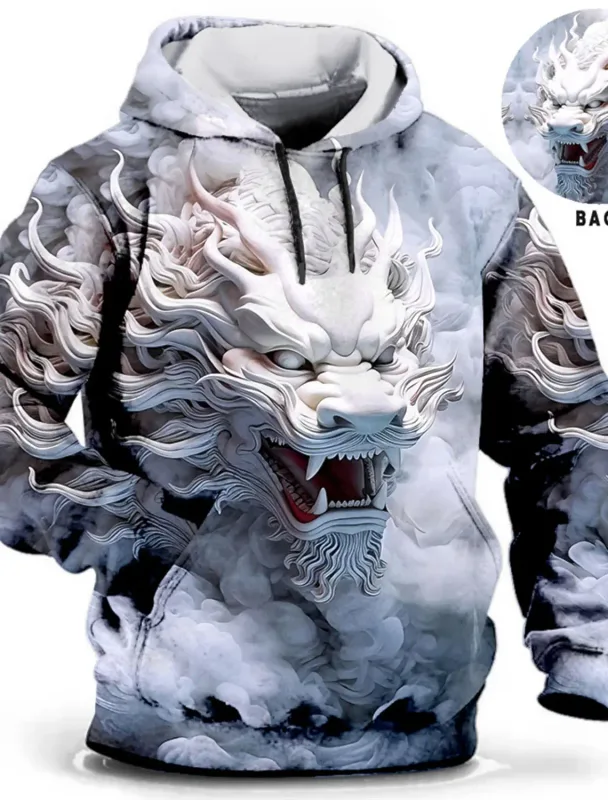 Chinese New Year Dragon 3d Print Hoodie Men Women Fashion Street Vintage Hoodie Sweatshirt Outwear Coat Men Tracksuits Sportwear — image 5