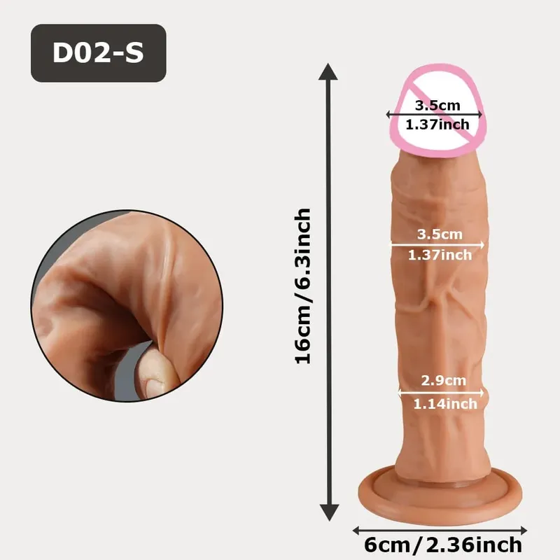 Wearable Realistic Strapon Dildo Sex Toys for Women Fake Dick Anal Penis Thick Butt Plug Vagina Masturbator Adult Cock Dick — image 11