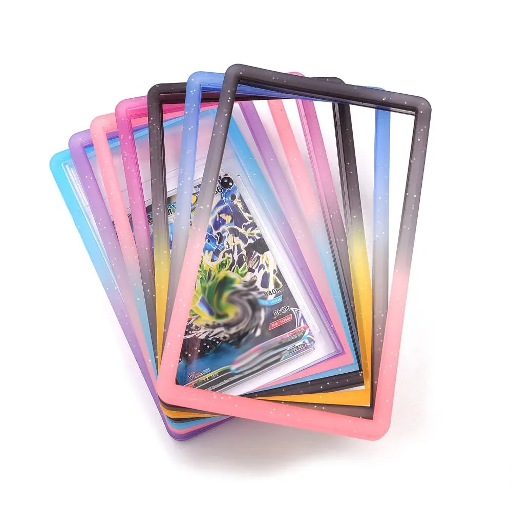 Psa Rating Card Soft Case Silicone Shock Absorption Tpu Protective Case Fit Collection Card Gradient Color Protective Case — image 2