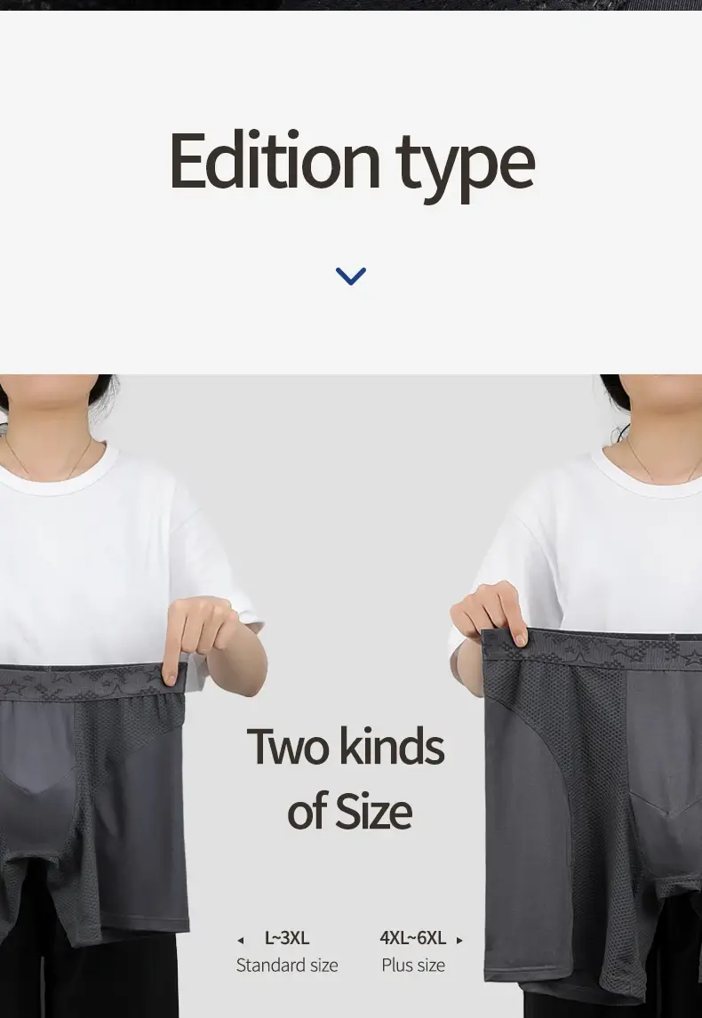 Sous-vêtements de sport étendus, boxer pour hommes, course modale anti-abrasion des jambes, short quadrangle d'entraînement respirant de grande taille