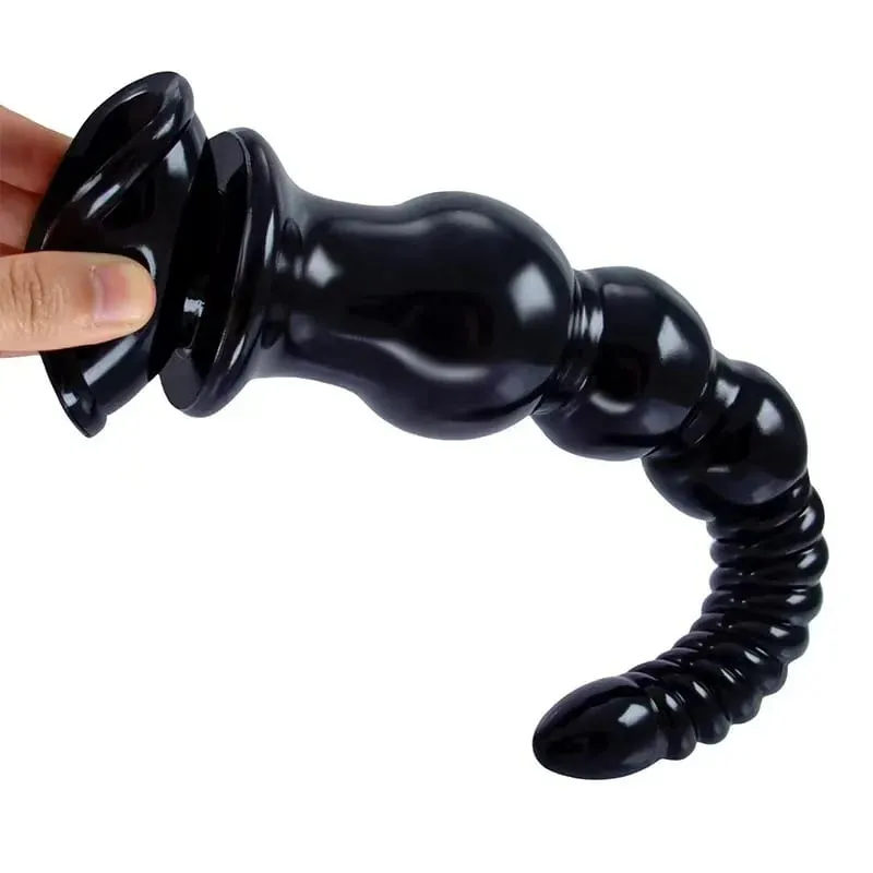 Big Thread Anal Plug Dildos For Men Butt Plug Adult Sex Toys for Women Men Prostate Massage Vaginal Spiral Anal Stimulation — image 2