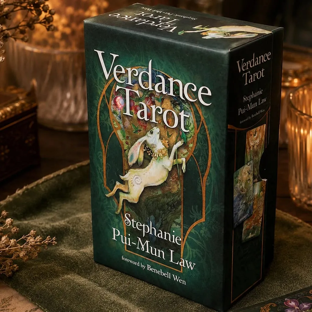 Verdance Tarot Deck in Rigid Box 78 Pcs Lyrical Nature-Inspired RWS Tarot Cards Double-embossed Cardstock 12*7cm — image 2