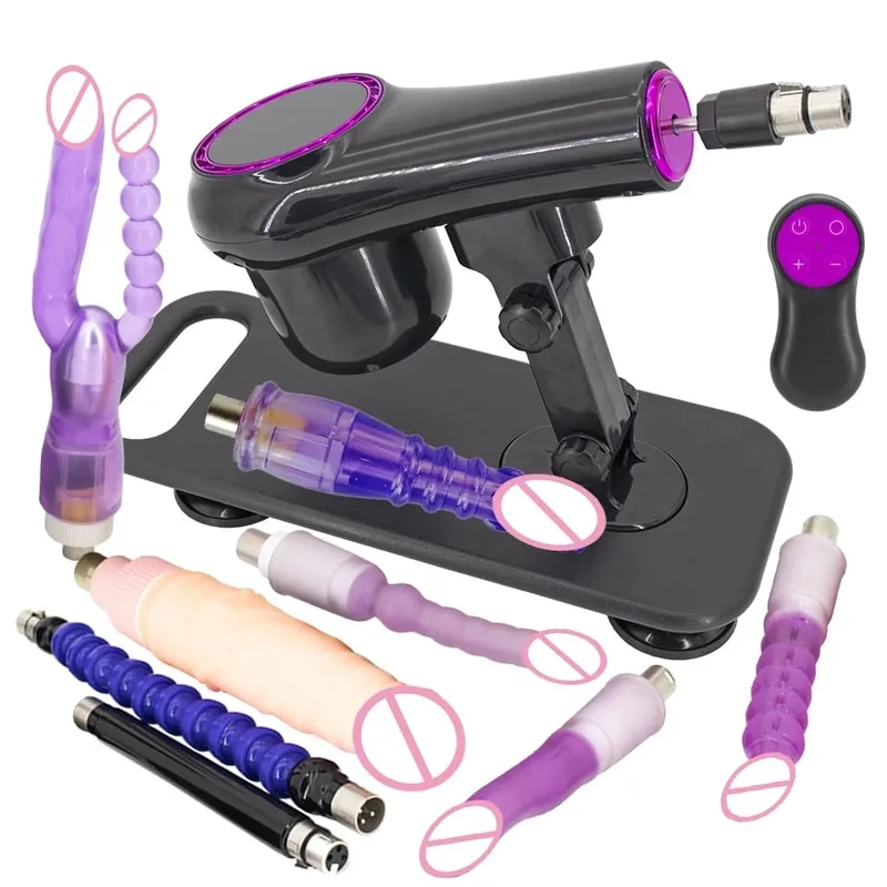 Portable Sex Machine Adjustable Speed Angle Automatic Wireless Control for Woman Man Masturbating Pumping Gun Sex Toys — image 11