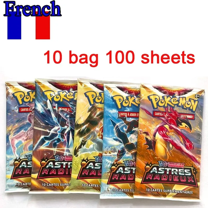 42pcs Pokémon Cards Battle Toys Lost Origin Pokémon Box with Anime Bank Pokémon Game Cards MEGA EVOLUTION for Childre — image 38