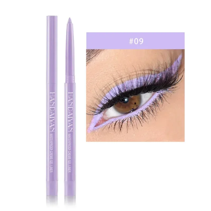 20 Colors Matte Eyeliner Waterproof Long Lasting Gel Liner Easy To Use Rotatable Eyeliner Colorful Eye Liner Eyes Makeup Tools