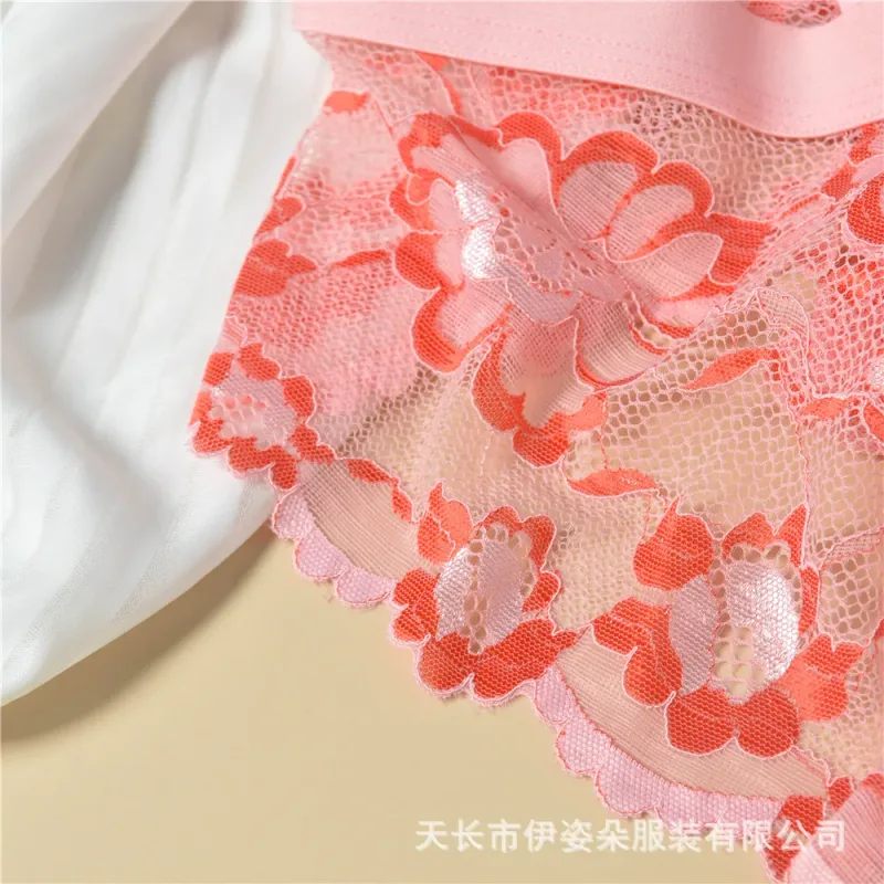 Lace Sexy Underwear Smooth Mens Pouch Panties Perspective Thin Floral Man Briefs Temptation Mesh Low Rise Breathable Underpants — image 11