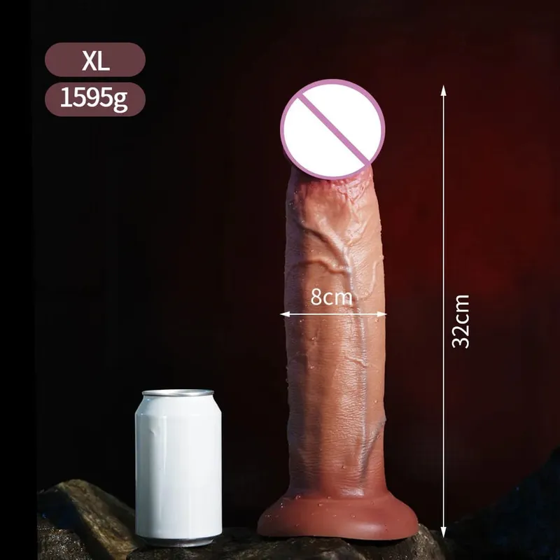 Super Long Dildo G-Spot Soft Realistic Silicone Anal Dildos Strapon Dick Butt Plug Masturbat Penis Adult Sex Toys for Man Women — image 12