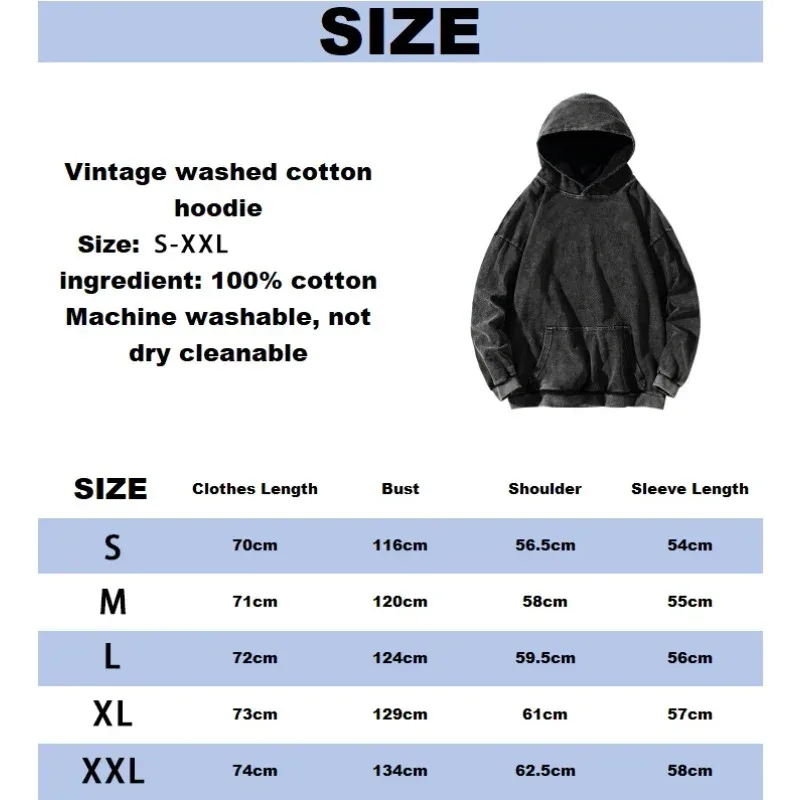 2025 Japanese Grimmjow Jaegerjaquez BLEACH Manga Graphic Hoodies Washed Oversized Vintage Long Sleeves Cotton Men Women Clothing