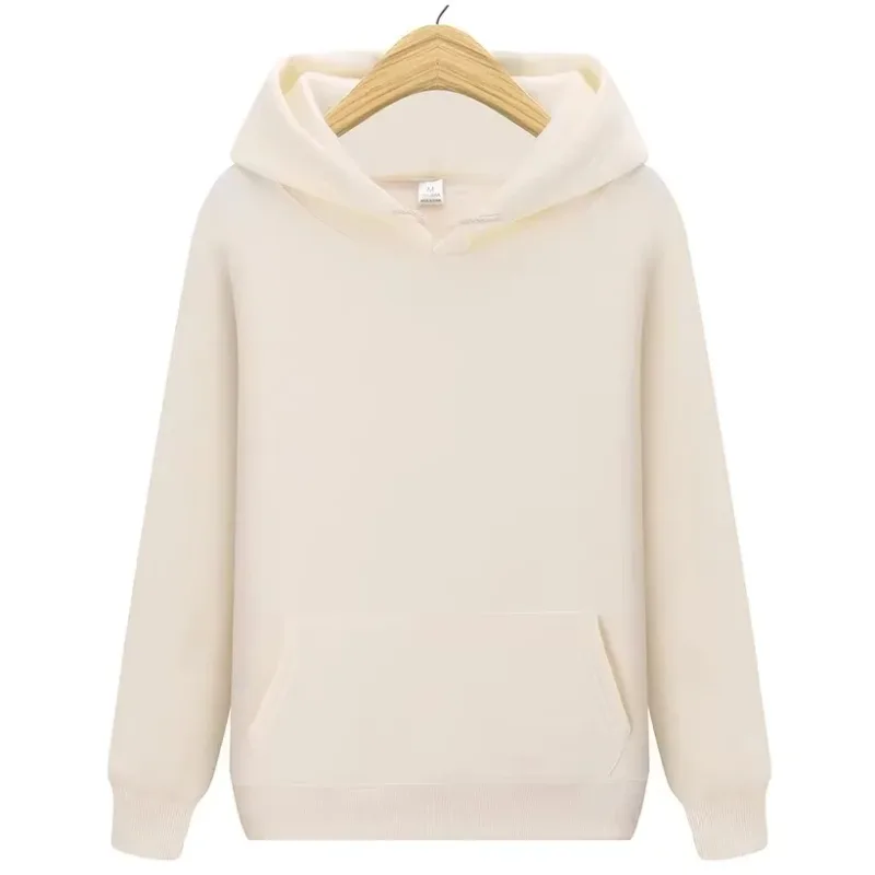 New Fashion Men's Women's Hoodies Spring Autumn Winter Casual Hoodies Sweatshirts Men Tops Solid Color Hoodie Sweatshirt Male — image 6