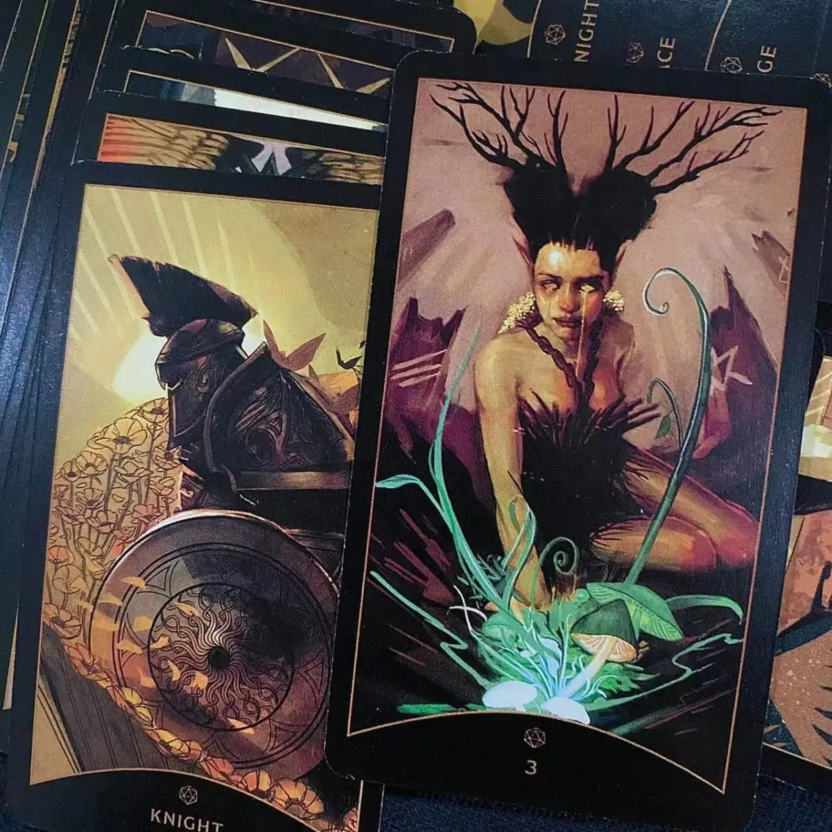 10.3*6cm The Dungeons Dragons Tarot 78 Pcs Cards