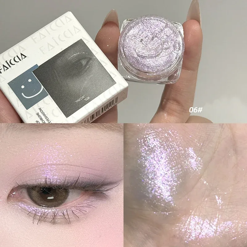 Single Eyeshadow - Ultra Sparkle Glitter Silky Matte & Luminous Pearlescent Finishes for Bold & Delicate Daily Eye Makeup Look — image 4