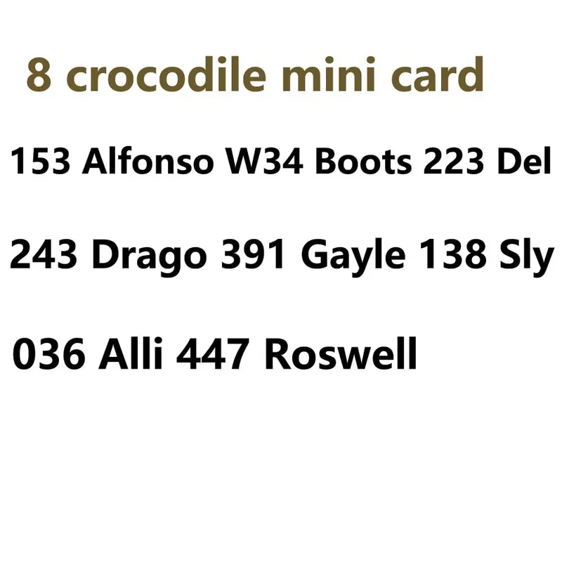 linkage card series 1 to series 5 Sanrio S1 to S6 card NTAG215 NFC Printing animal Card Work for NS switch — image 22