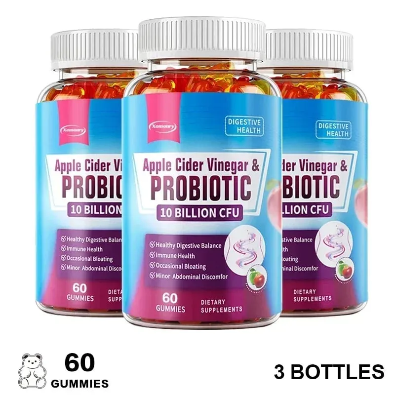 Probiotic Gummies - Contains Apple Cider Vinegar Which Aids Digestion Boosts Immunity and Relieves Constipation and Bloating — image 11