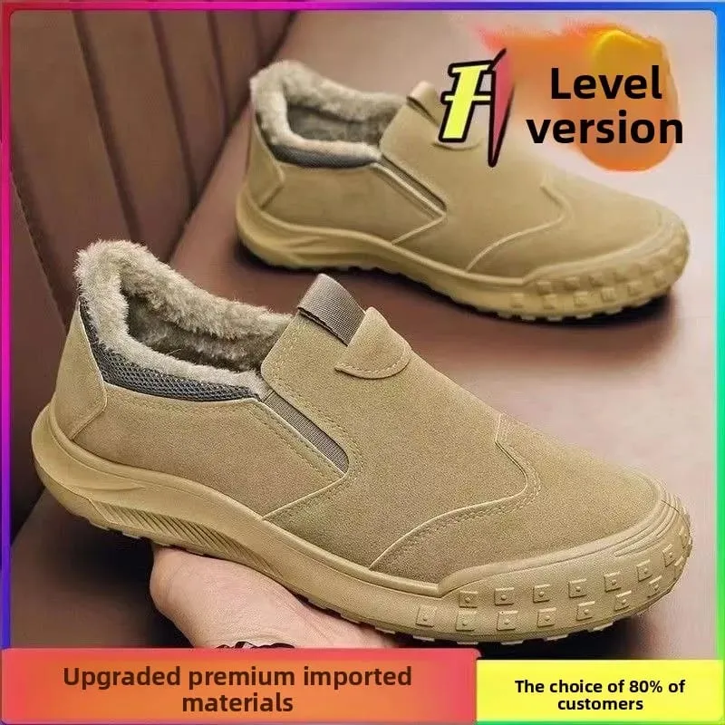 Snow Boots for Men 2026 Winter New Arrival Men's Cotton Shoes Outdoor Walking Shoes Lightweight and Comfortable Loafers — image 1