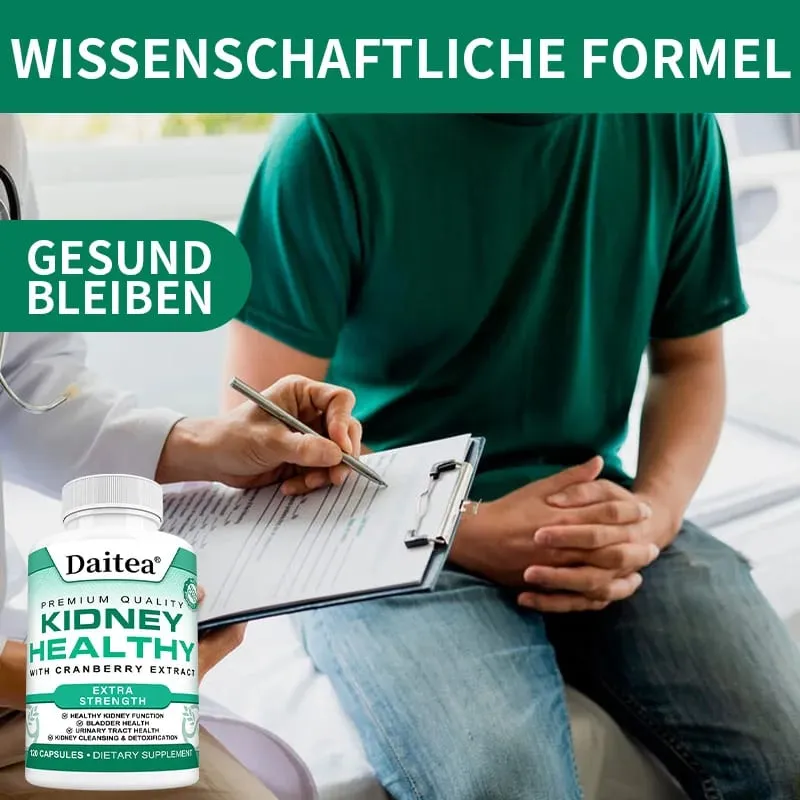 Kidney Support Capsules Kidney Cleanse & Detox Formula with Cranberry & Herbal Extracts Support Urinary Tract & Bladder Health — image 5