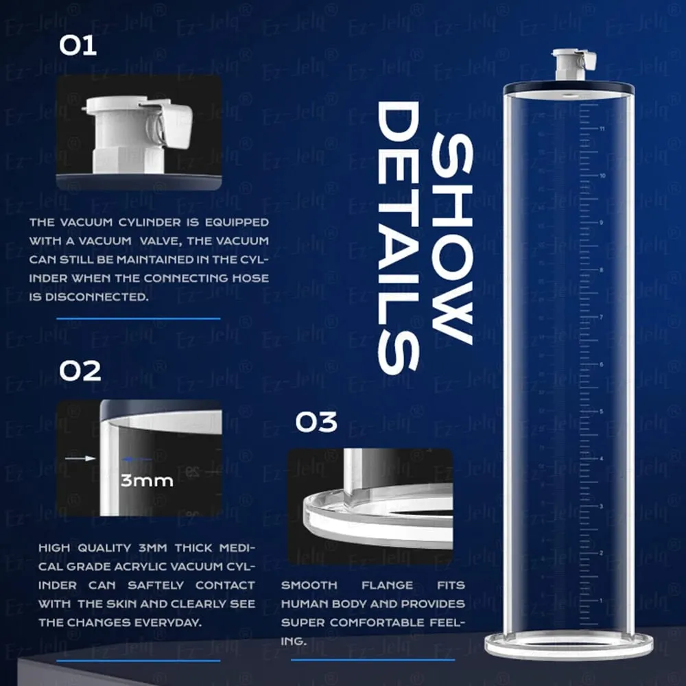 Manual Penis Pump Sex Toys for Men Penis Enlargement Vacuum Pump For Penile Increase Male Masturbator Adult Penise Trainer Tool
