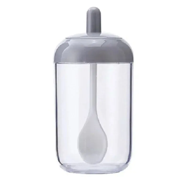 1 Uds. Tarro de condimentos, contenedor de plástico, botella de condimentos, organizador de especias, contenedores de condimentos para acampar al aire libre, juegos de utensilios de cocina
