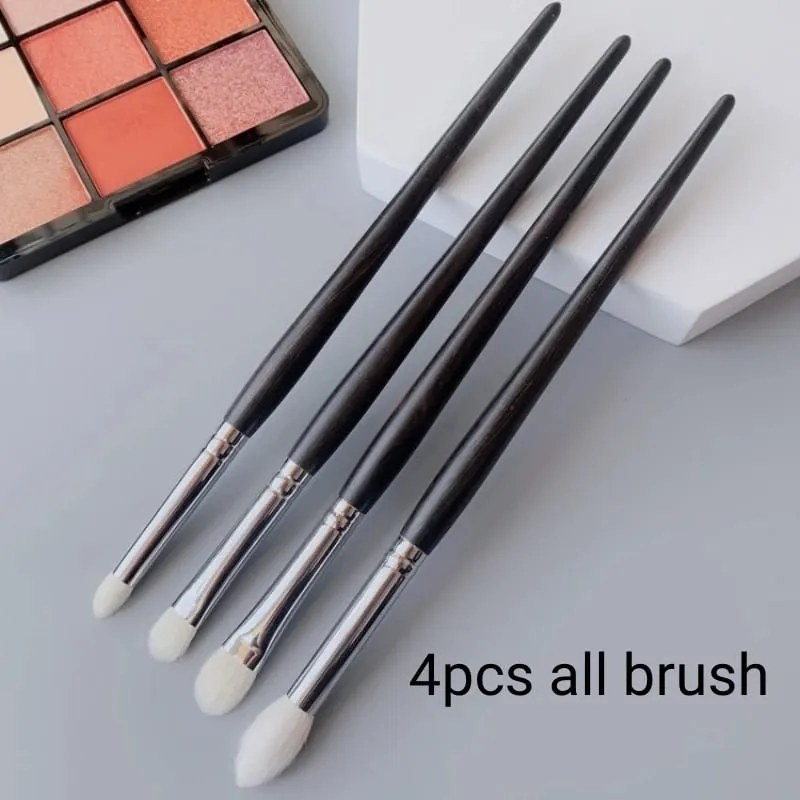 Eyeshadow Makeup Brushes Luxury Natural Fine Goat Hair Ebony Handle Eye Shadow Blending Brush Beauty Tools