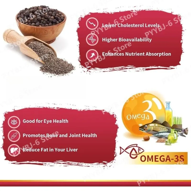 CoQ10 300mg Softgels with PQQ Omega-3 Coenzyme Q10 High Absorption Antioxidant Daily Energy Support Non-GMO 120 Count Adults — image 6