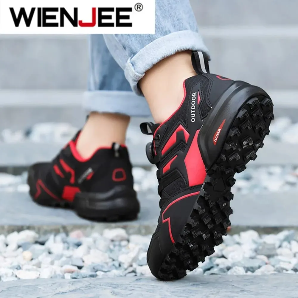 Men's Casual Sports Shoes Size 40-47 Rotating Lace-Up Men's Shoes Outdoor Non-Slip Breathable Comfortable Men's Sports Shoes — image 5