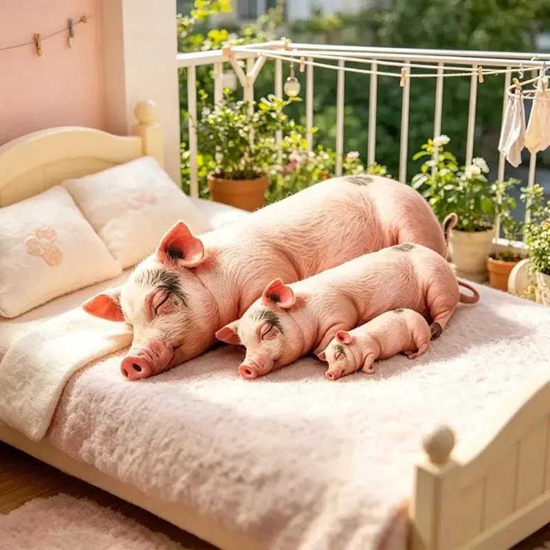 Realistic 3D Pig Shaped Plush Pillow Soft Comfortable Fabric Perfect For Sofa Decor Bed Rest Birthday Gift For Kids And Adults