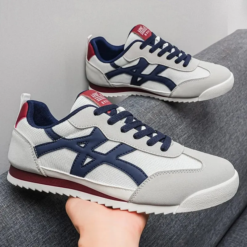 Men's Casual Shoes Fashion Sneakers Low Top Lace Up Lightweight Comfortable Breathable Walking Shoes For Daily Wear — image 8