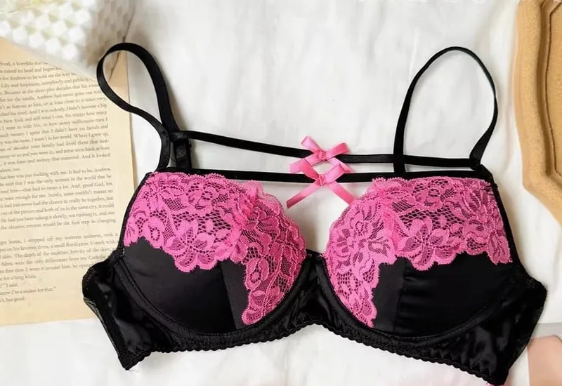 Women Lace Bra Set Sexy Ultra Thin Push Up Small Bust Shaping Anti-Sagging Comfort Lingerie Party Underwear Nightwear Hot Sale