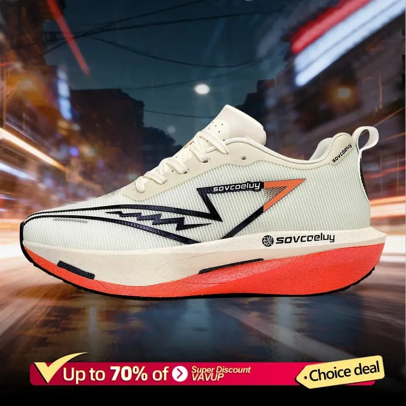 2026Marathon Carbon Board Men Running ShoesSpeciality Sports Breathable Lightweight Women's Comfortable Athletic Chunta Sneakers — image 2