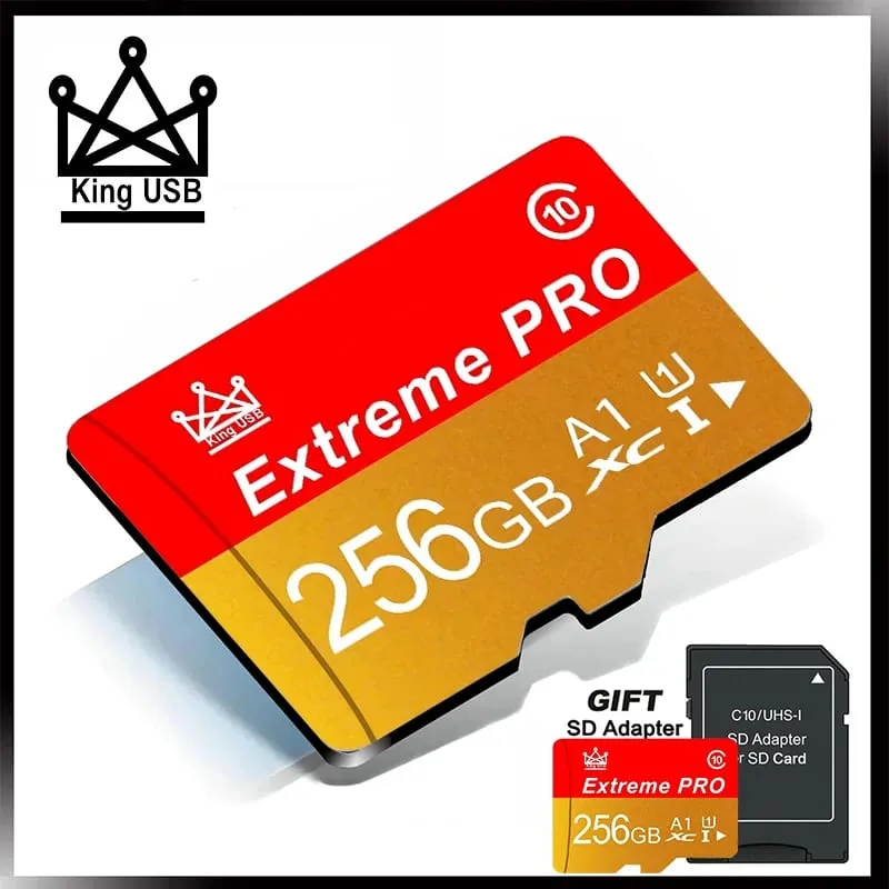 Zuverlässige Speicherkarte 16 GB / 32 GB / 64 GB / 256 GB und Micro-SD-Karte, SD-Karten, TF-Karten, schnelles Lesen, Schreiben, Klasse 10, für Überwachungskameras