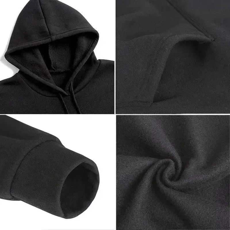 Men's Hoodie Bauhaus Post Punk Goth Rock Crew Neck Graphic Printed Sweatshirt Fashion Casual Plus Size Women Pullover Hoody