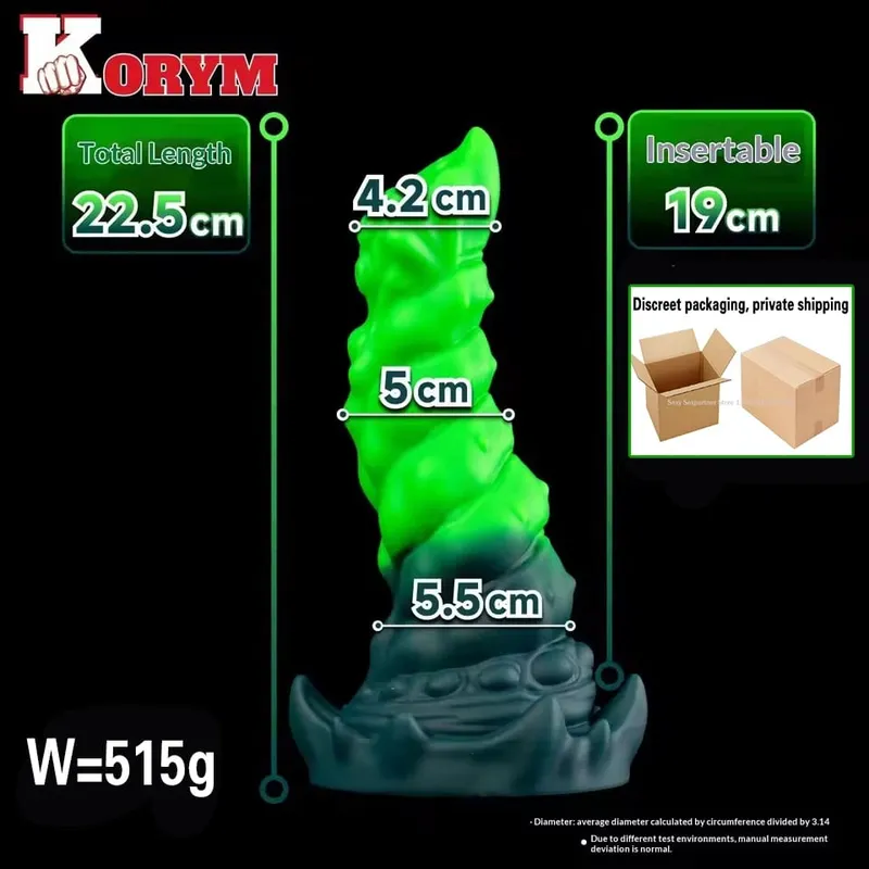 Big Anal Dildos Adult Sex Toys for Women Demon Monster Dildo Silicone Buttplug G-spot Masturbation Anal Dilation Anal Plug 18+ — image 12