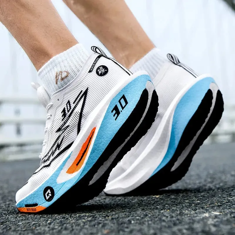 2026 sapatos esportivos masculinos placa de carbono 3.0 corrida maratona estável rebote resistente ao desgaste masculino tênis de corrida treinamento jog tênis — image 4